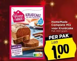 Vomar Voordeelmarkt HomeMade Complete Mix voor Kruidcake aanbieding