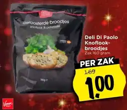 Vomar Voordeelmarkt Deli Di Paolo Knoflook- broodjes aanbieding