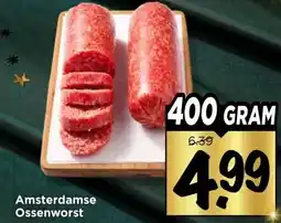Vomar Voordeelmarkt Amsterdamse Ossenworst aanbieding