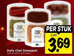 Vomar Voordeelmarkt Daily Chef Stamppot aanbieding