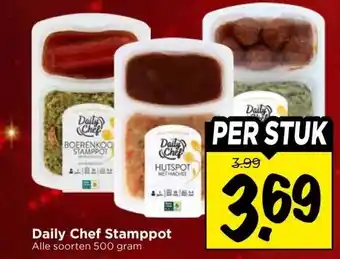 Vomar Voordeelmarkt Daily Chef Stamppot aanbieding