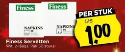 Vomar Voordeelmarkt Finess Servetten aanbieding