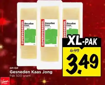 Vomar Voordeelmarkt Gesneden Kaas Jong aanbieding