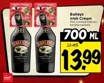Vomar Voordeelmarkt Baileys Irish Cream aanbieding