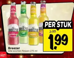 Vomar Voordeelmarkt Breezer aanbieding
