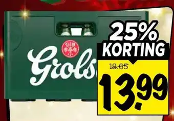 Vomar Voordeelmarkt Grolsch Pils aanbieding