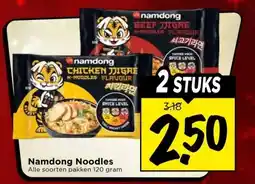 Vomar Voordeelmarkt Namdong Noodles aanbieding