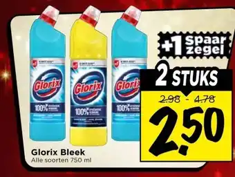 Vomar Voordeelmarkt Glorix Bleek aanbieding