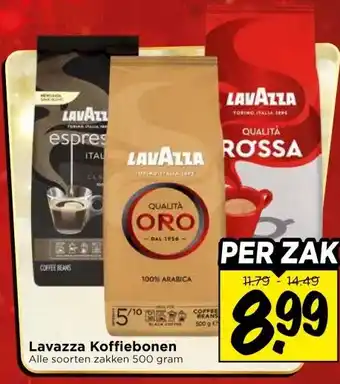 Vomar Voordeelmarkt Lavazza Koffiebonen aanbieding