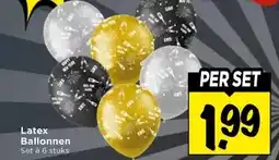 Vomar Voordeelmarkt Latex Ballonnen aanbieding
