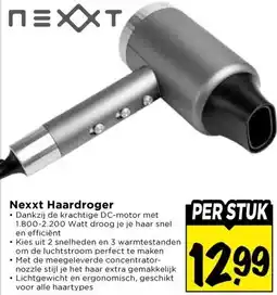 Vomar Voordeelmarkt Nexxt Haardroger aanbieding