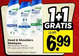 Vomar Voordeelmarkt Head & Shoulders Shampoo aanbieding