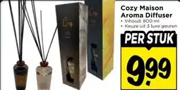 Vomar Voordeelmarkt Cozy Maison Aroma Diffuser aanbieding