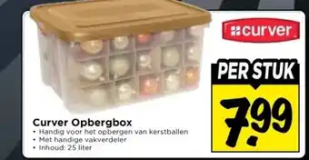 Vomar Voordeelmarkt Curver Opbergbox aanbieding