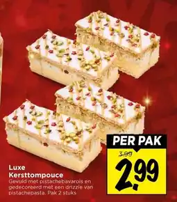 Vomar Voordeelmarkt Luxe Kersttompouce aanbieding