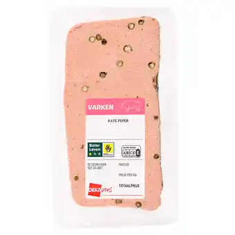 Dekamarkt DekaVers Pate peper aanbieding