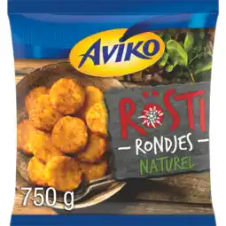 Dekamarkt Aviko Rösti Rondjes naturel aanbieding