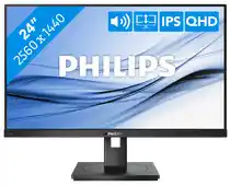 Bol.com Philips 245B1 - QHD IPS Monitor - 24 inch aanbieding
