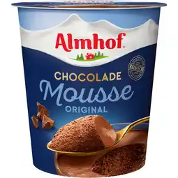 Dekamarkt Almhof Chocolademousse aanbieding