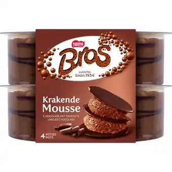 Dekamarkt Nestlé Bros krakende mousse aanbieding