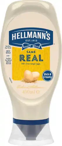 Dekamarkt Hellmann's Real knijpfles aanbieding