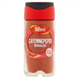 Dekamarkt Silvo Cayennepeper gemalen aanbieding