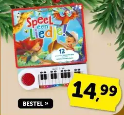 Boekenvoordeel Speel Lied aanbieding