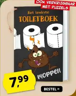 Boekenvoordeel Het leukste TOILETBOEK aanbieding
