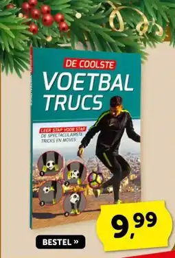 Boekenvoordeel DE COOLSTE VOETBAL TRUCS aanbieding