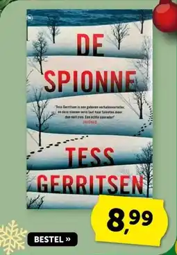 Boekenvoordeel DE SPIONNE TESS GERRITSEN aanbieding