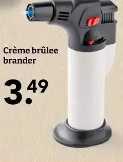 Blokker Crème brûlee brander aanbieding