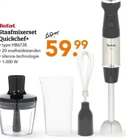 Blokker Staafmixerset Quickchef+ aanbieding