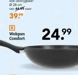 Blokker Wokpan Comfort aanbieding