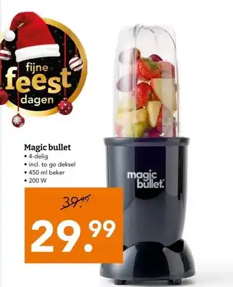 Blokker Magic bullet aanbieding