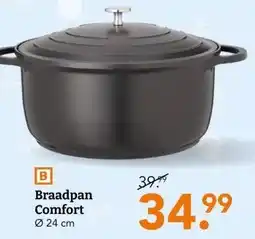 Blokker Braadpan Comfort aanbieding