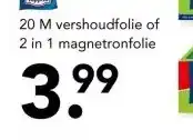 Blokker Vershoudfolie Film Fraicheur Magnetronfolie 2in1 Film Micro-ondes 2en1 aanbieding