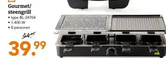 Blokker Gourmet/ steengrill aanbieding