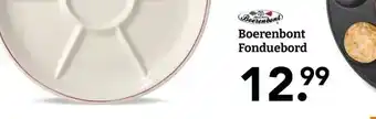 Blokker Boerenbont Fonduebord aanbieding