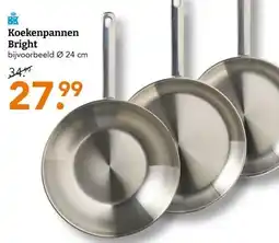 Blokker Koekenpannen Bright aanbieding