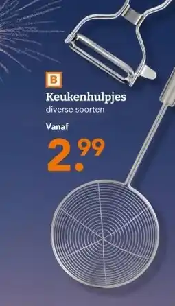 Blokker Keukenhulpjes aanbieding