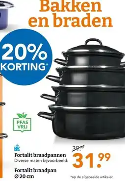 Blokker Fortalit braadpannen aanbieding