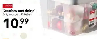 Blokker Kerstbox met deksel aanbieding