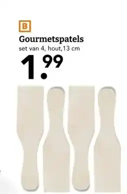 Blokker Gourmetspatels aanbieding