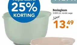 Blokker Beslagkom aanbieding