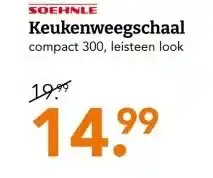 Blokker Keukenweegschaal aanbieding