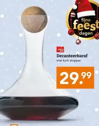 Blokker Decanteerkaraf aanbieding