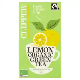 Dekamarkt Clipper Green tea lemon aanbieding