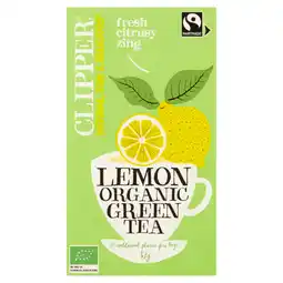 Dekamarkt Clipper Green tea lemon aanbieding