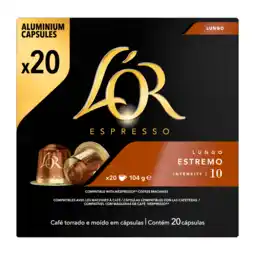 Dekamarkt L'Or Lungo Estremo Koffiecups Voordeelpak aanbieding