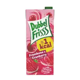 Dekamarkt Dubbelfrisss Framboos-cranberry 1kcal aanbieding